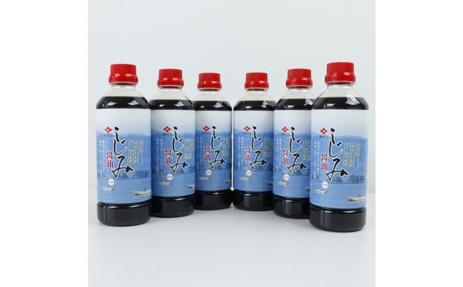 井ゲタ醤油　宍道湖の『しじみ醤油』500ml 6本セット 322032_AQ032