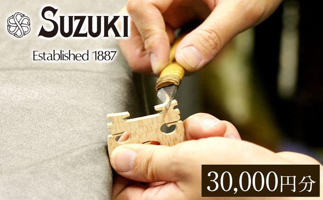 バイオリン修理・メンテナンス 利用チケット30,000円分 (店舗受付用) ヴァイオリン 手入れ 修理・メンテナンス調整 利用券 商品券 割引券 232238_AD83