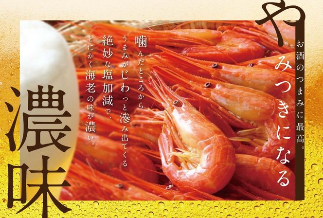 北海道野付産 北海シマエビ Mサイズ 1kg（500g×2）【NK0002RQ0】