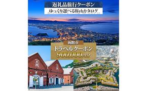 北海道 函館市 旅行クーポン 900,000円分_HD233-005