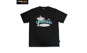 LOHASTYLE CORDURA天竺 CHIGASAKI 半袖T ブラック オリジナル Tシャツ 半袖 黒 男女兼用 湘南 茅ヶ崎市 神奈川県