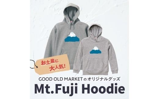 【親子でお揃い】 Mt.Fuji Hoodie SET 《MADE IN FUJIYOSHIDA》Gray【サイズS/M/L/XL】× Gray【110cm/130cm】