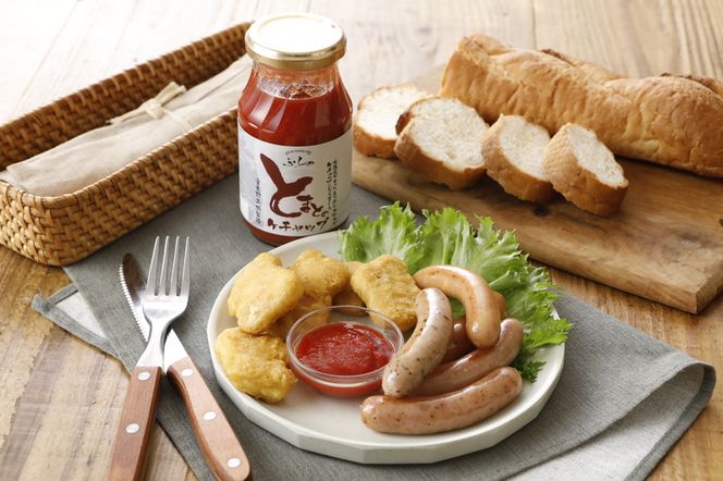 ふらの とまとのケチャップ 290g×6本入(調味料 加工品 ケチャップ トマト ソース 北海道 送料無料 道産 富良野市 ふらの)