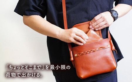 本革】ツイストサコッシュ 糸島市 / LADIES&GENTLEMEN[ADK062 本革】ツイストサコッシュ 糸島市 / LADIES&GENTLEMEN[ADK062