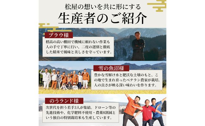 松屋フーズ 最高級 魚沼産コシヒカリ 2kg