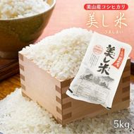 新米 美し米 5kg 令和8年産 美山産 コシヒカリ 白米 精米 お米 コメ こめ こしひかり ご飯 ごはん 京都 米 南丹市 令和8年 5キロ 新米26