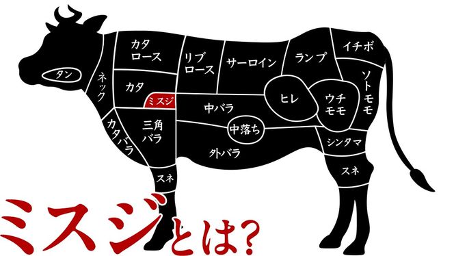 ＼ 選べる 内容量・発送方法 ／【 常陸牛 】 ミスジ ステーキ 300g 500g (茨城県共通返礼品)  国産 牛肉 希少部位 ブランド牛肉 ブランド牛 銘柄 国産牛 黒毛和牛 和牛 国産黒毛和牛 お肉 特上カルビ カルビ 焼肉 漬け焼き