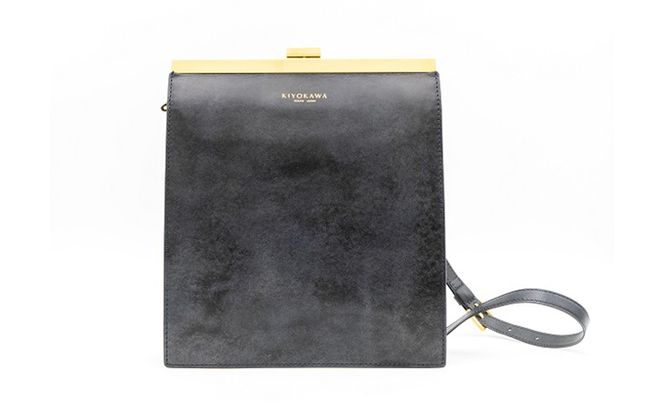 バッグ KIYOKAWA ショルダーバッグ AURDEY AUD002 カバン 革 牛革 牛革製 かばん 鞄 ショルダー 口金 ファッション 国産 日本製 