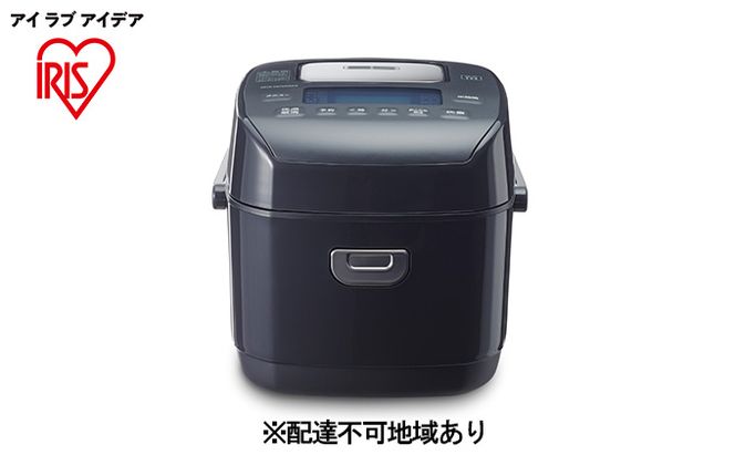 アイリスオーヤマ 炊飯器 3合 RC-PDA30-B ブラック 圧力ih 圧力IH炊飯器 圧力IHジャー炊飯器 IH 圧力 銘柄炊き 炊飯 白米 米 早炊き 保温 新生活 調理家電 電化製品 家電 宮城 宮城県 大河原 大河原町