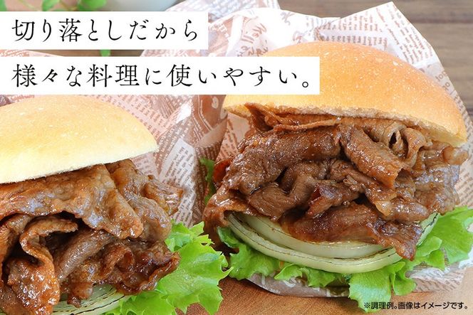 日本ハム 牛肉 3回 定期便 九州産 和牛 切り落とし 500g ×2p 計 1kg [日本ハムマーケティング 宮崎県 日向市 452061040] すき焼き しゃぶしゃぶ 赤身 小分け 冷凍 訳あり