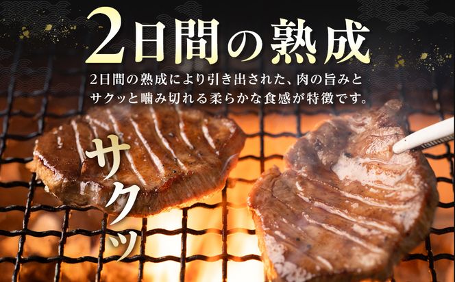 【本場仙台の味】熟成厚切り牛タン 500g　～8mmカットで抜群の食べ応え～【肉 牛肉 タン 仙台 名物 グルメ 厚切り 焼肉 プレミアム バーベキュー ジューシー 柔らかい 食品 ギフト 風味豊か 旨味 冷凍保存 焼き方簡単 食べ比べ 高級 贅沢】 041009_JE002
