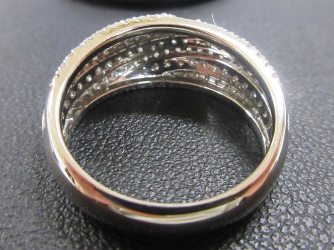 Pt950 0.50ct デザインパヴェリング SWCB005-pt