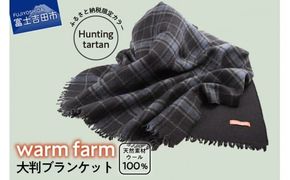 光吸収発熱ウール「ウォームファーム　大判ブランケット」ふるさと納税限定カラー