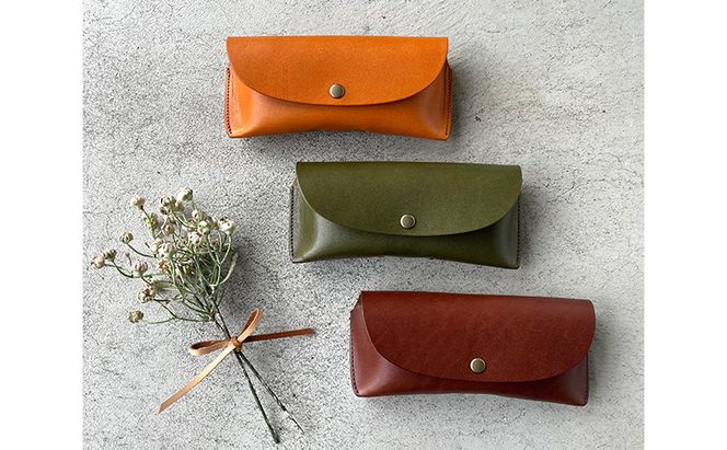 本革 メガネケース 栃木レザー ファッション小物 革小物 シンプル 手触りが良い 牛革 プレゼント ギフト 自分用 