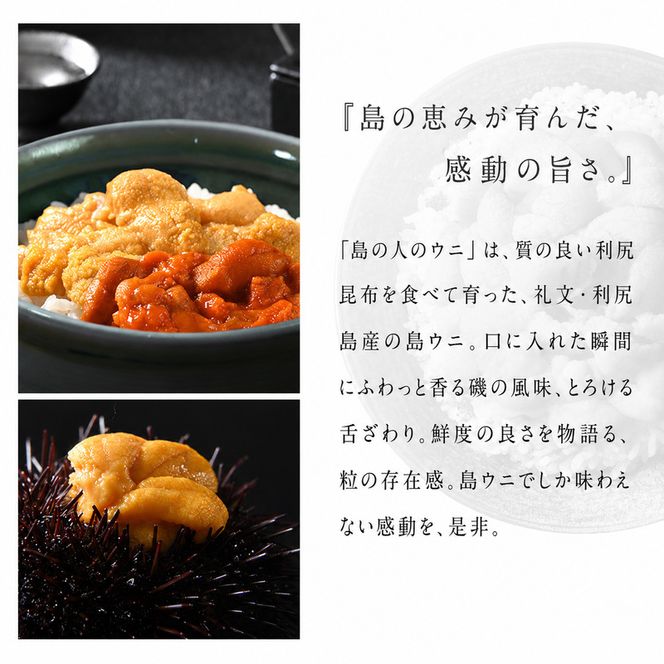 北海道礼文島産 旬凍キタムラサキウニ80g×1 魚貝類 雲丹 氷結 うに 