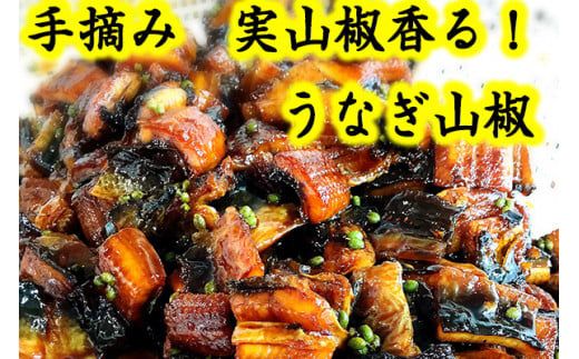 【滋賀県産　手摘み　実山椒香る！ 】うなぎ山椒　3個セット【D015W】