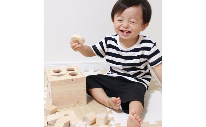 国産檜 IKONIH／アイコニー ドロップボックス 子ども おもちゃ 303446_DS90024