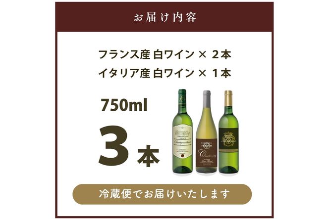 【B-216】W202 白ぶどう3品種 3本セット
