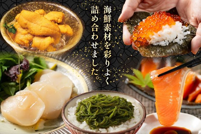 【ご自宅用】 海鮮 詰め合わせ 漁師めし 〈松〉 [橋本水産食品 宮城県 南三陸町 m304amh590041] 魚介 魚介類 魚 海鮮 海鮮丼 丼 サーモン 銀鮭 鮭 帆立 ほたて いくら めかぶ 小分け 個包装 冷凍 三陸 蟹 カニ うに 雲丹