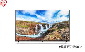55V型 4Kスマート液晶テレビ LT-55UGX-F1 ブラック テレビ 液晶テレビ 55v 型 4K インターネット対応 スマートテレビ GoogleTV チューナー内蔵 動画配信サービス 音声検索 音声操作 Wチューナー tv 55 アイリスオーヤマ