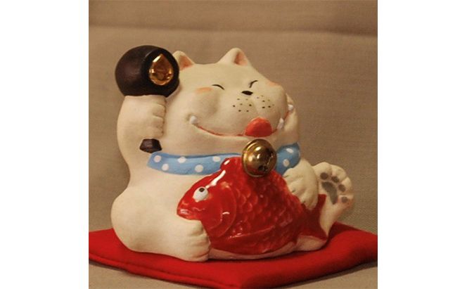 招き猫　ヨクベー インテリア 工芸品 
