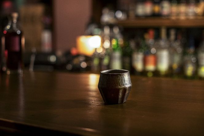 169-48-006　“ hikiZAN ”Premium Titanium Whisky Glass 2nd model【 ウイスキーグラス 茨城県 日立市 】