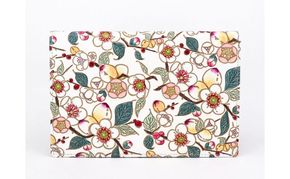 【文庫屋大関】パーソナルホルダー　梅花（メイホア）【皮革工芸品】 民芸品 雑貨 日用品 文房具 革小物 革製品 ファイル ケース 