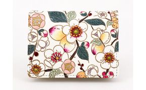 【文庫屋大関】箱まち小銭入れ　梅花（メイホア）【皮革工芸品】 ファッション小物 財布 民芸品 