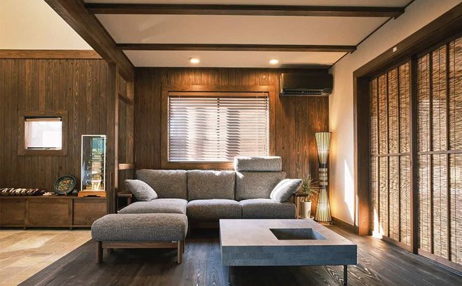 岩屋温泉 絵島別庭 海と森　1日1組限定 温泉付き貸切貸別荘 1泊2食付き