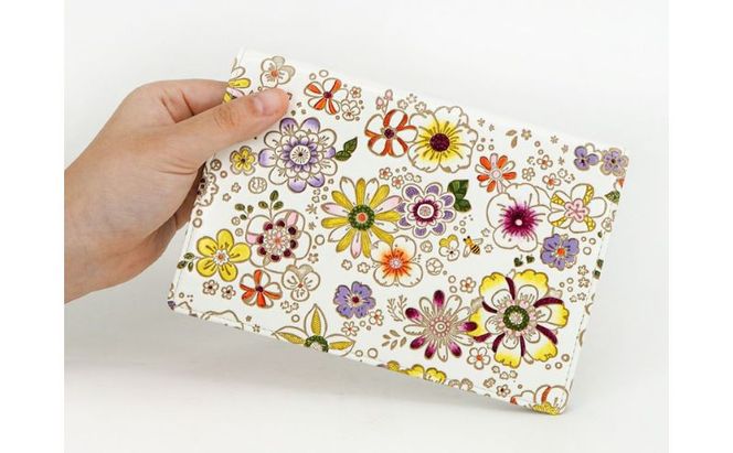 【文庫屋大関】パーソナルホルダー　みつばち【皮革工芸品】 民芸品 雑貨 日用品 文房具 革小物 革製品 ファイル ケース 