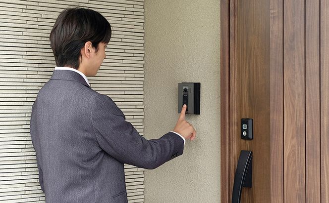 インターホン テレビドアホン TD-SM5030CT-BSH ブラックフレーム/ガンメタリック アイリスオーヤマ スマホ 対応 連動 自動録画 録画 カメラ付き 録画機能 防犯カメラ 監視カメラ 防犯 モーション検知 動体検知 雑貨 日用品 