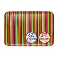 TATSU-CRAFT マグネットトレー L 39cm ミラノストライプ CP キャンディピンク すべり止め付き ［Tk1125］ 303446_DA90840