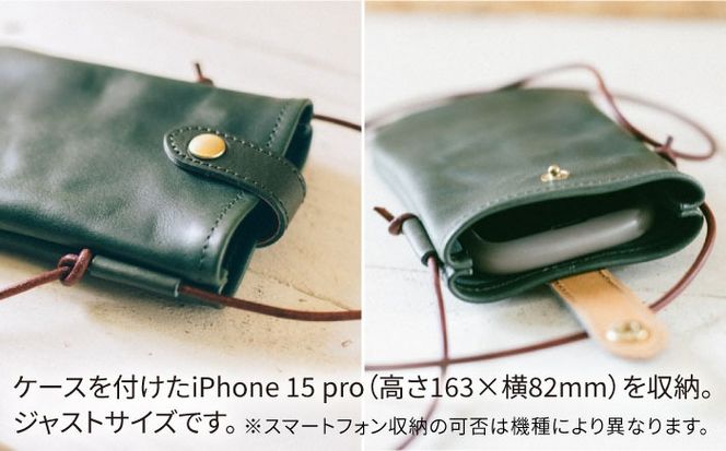 DURAM スマホポーチ 22013 糸島市 / Duram Factory クラフト ポーチ 革製品[AJE073]