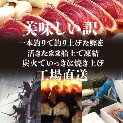 定期便3回配送　半年で3回お届け!!!　【訳あり】大きいサイズの鰹たたき　OO-0003 【1515044】