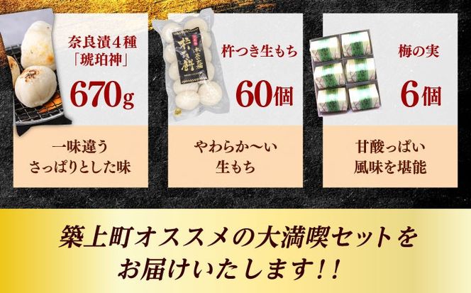 福袋 里山満喫セット （ 餅 / 漬物 / 焼き菓子 ） 《築上町》 和ギフト もち 奈良漬け 和菓子 正月[ABZY017]