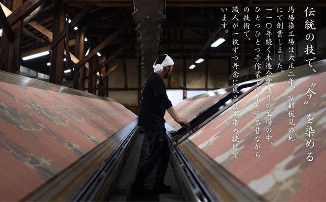 【馬場染工場】風呂敷 2種セット(御所解＆見立て葵千鳥) ｜京都 日常使い おしゃれ風呂敷［ 老舗の染工場 合掌造り 型染め ふろしき 松屋銀座プロデュース 千総友仙工場 人気 おすすめ ギフト プレゼント お取り寄せ 通販 送料無料 ふるさと納税 ］ 261009_B-YC04