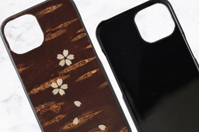 角館樺細工 《樺細工 八柳》 iPhone 15 ケース （桜） 角館工芸協同組合|02_kdk-0k1501b