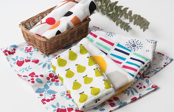 G2033 【スピード発送】ガーゼタッチフェイスタオルおまかせ7枚