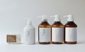 石鹸 LEAF＆BOTANICS B セット 5種 松山油脂 美容 固形石鹸 液体石鹸 マザーソープ ボディソープ モイスチャー シャンプー コンディショナー ボディローション ボタニクス せっけん いい香り 美容グッズ スキンケア 