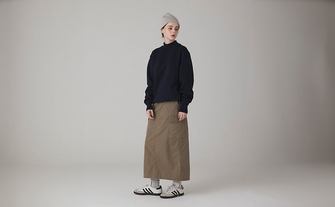 ニット アンユースレス モックネックスニット 服 洋服 ファッション 耐久性 上品 コーマ糸 無撚糸コットン 洗濯可能 墨田区 東京都