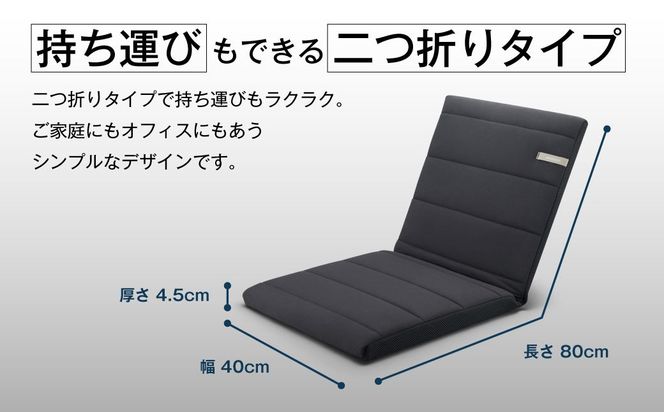 エアウィーヴ 座クッション (カラー : ブラック ) ギフトBOX仕様 クッション 洗える