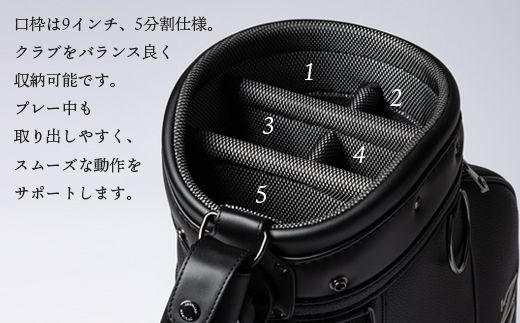CREEZAN GOLF ゴルフバッグ クリーザンゴルフ キャディーバッグ CCGJ-018 ホワイト / キャディバッグ ゴルフ用品 メンズ レディース