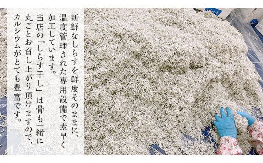 しらす 干し 天日乾燥 700g （ 350g × 2 ） （共通返礼品：茨城県北茨城市） 国産 新鮮 厳選 ビール おつまみ ご飯のお供 サラダ 魚介 子ども 健康 カルシウム 小分け