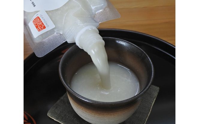 伊賀の甘ざけ詰合せ5本 濃いまま〈食べる〉タイプ2本／ストレートタイプ3本 mnsk0004