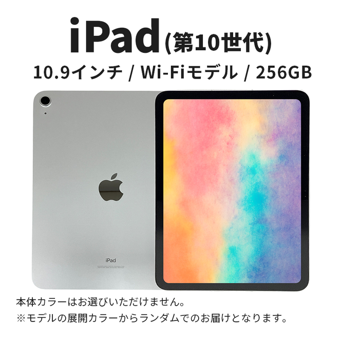 【数量限定】Apple iPad 10.9インチ 256GB Wi-Fiモデル 第10世代 Apple タブレット タブレット端末 10.9インチ 家電 中古 リユース 限定 アップル 10世代 Wi-Fi wifi 東京 墨田区