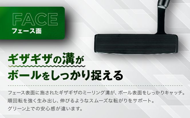 【ルーツゴルフ】ザ・ルーツ カーブフェース パターVer.2 カバー付＜33インチ＞｜ゴルフクラブ ゴルフアイテム 人気ブランド［ 京都 ゴルフ ブランド 世の中で一番飛ぶクラブを作りたい 芝目に負けない 飛距離 スコア 人気 おすすめ オーダーメイド 特別仕様 カスタマイズ カスタム 送料無料 ふるさと納税  ］ 261009_A-AX056VC02