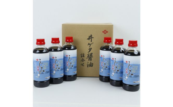 井ゲタ醤油　宍道湖の『しじみ醤油』500ml 6本セット 322032_AQ032