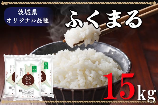 AL012　令和5年産米！際立つ粒の大きさ！ふくまる  １５ｋｇ
