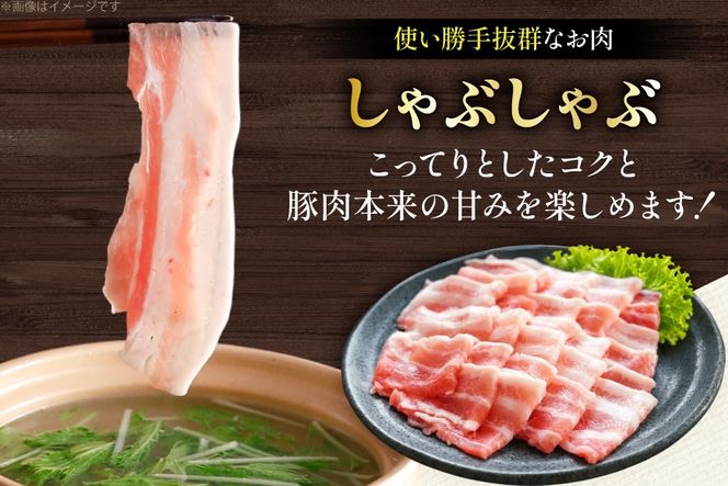 AK035 豚バラ しゃぶしゃぶ用 500g 3パック 計1.5kg [ 豚肉 小分け ぶた しゃぶしゃぶ 薄切り スライス BBQ バーベキュー 焼肉 アウトドア スターゼン 長崎県 島原市 ]