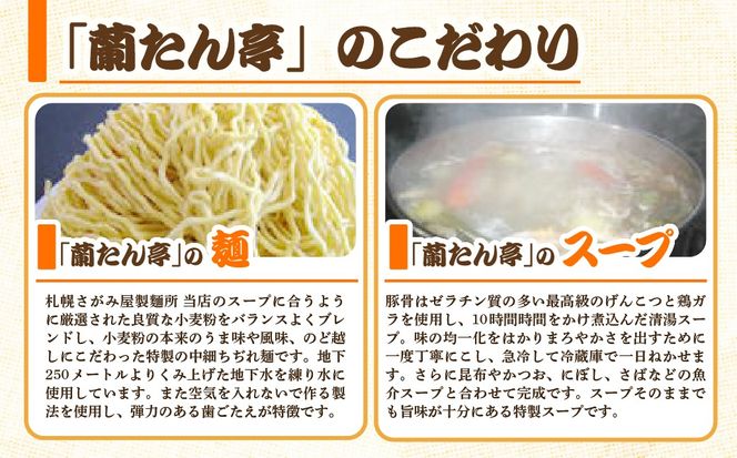 室蘭名物【蘭たん亭】室蘭カレーラーメン7食 MRON001